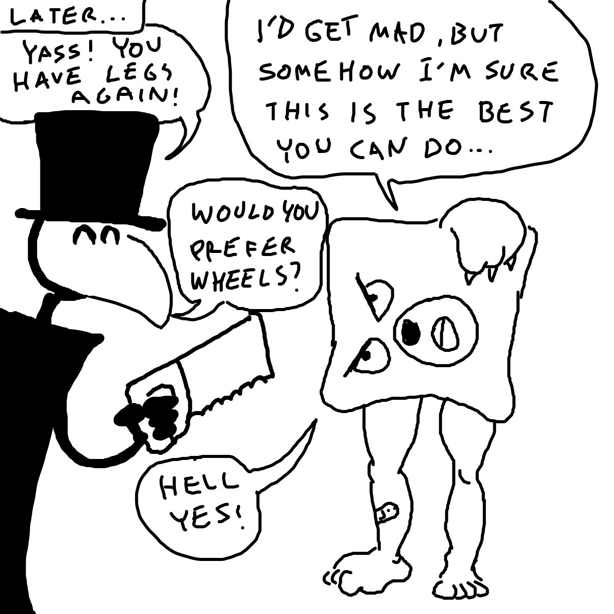  - Online Drawing Game Comic Strip Panel by Sabandija