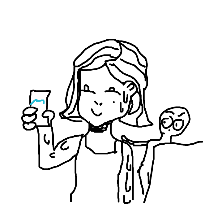 Drawing in A comic by Niadileekian