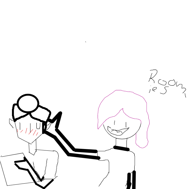 Drawing in a drawing by Niadileekian