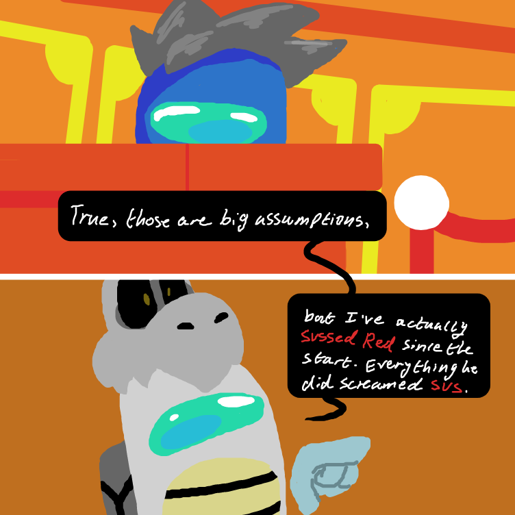 Personal bias. - Online Drawing Game Comic Strip Panel by ⚰