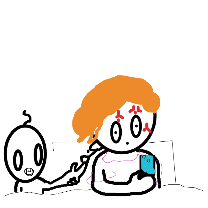 Drawing in angel by Niadileekian