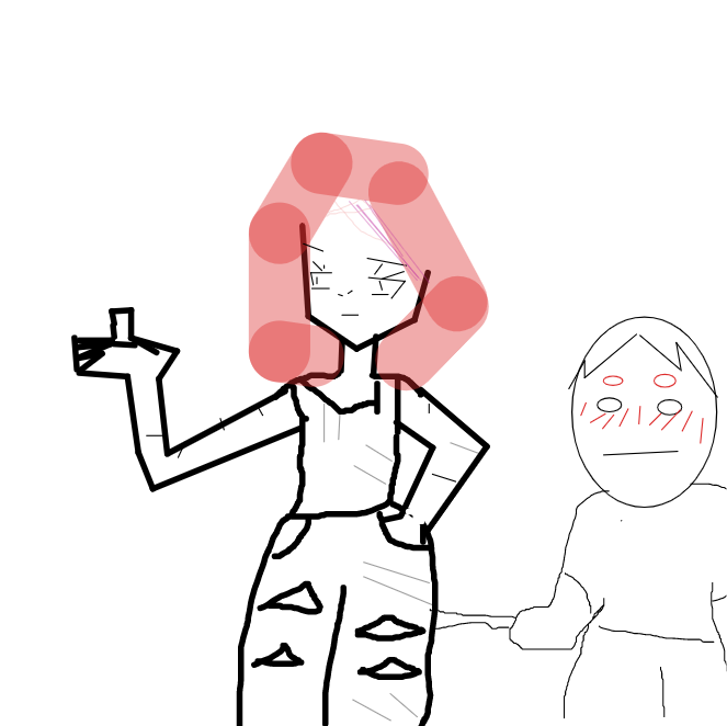 Drawing in weirdo by Niadileekian