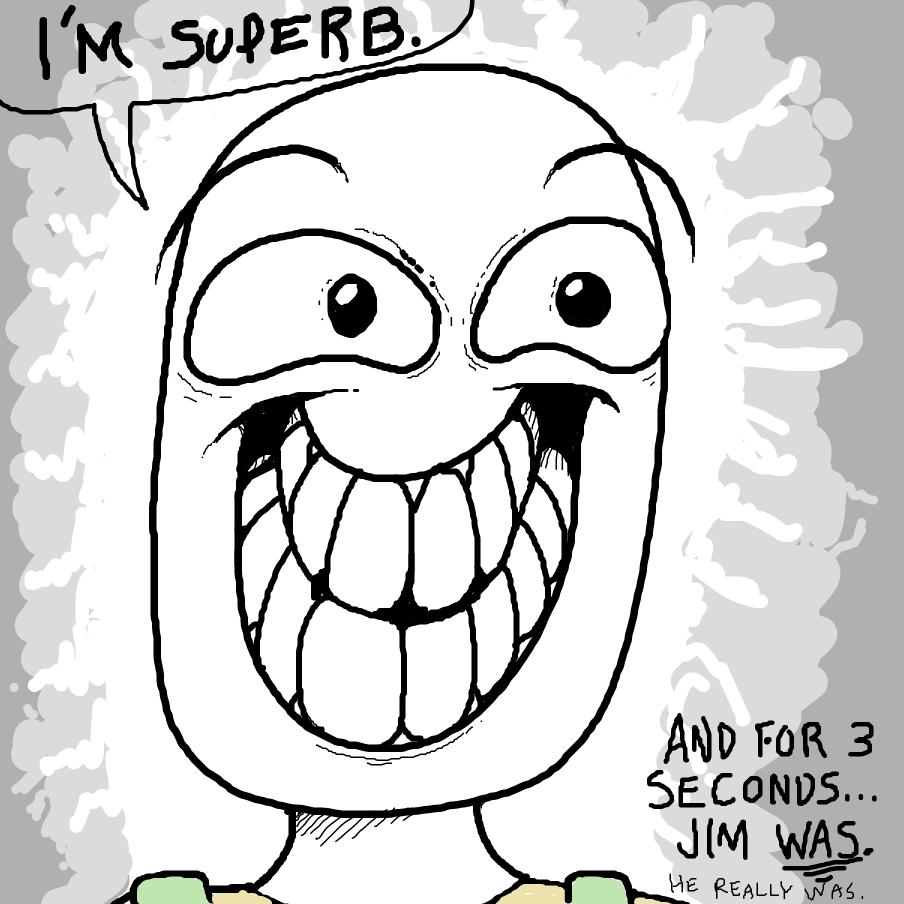 Drawing in Jim's friend by TFD