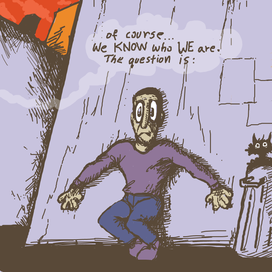 Drawing in You Know Who You Are by TFD