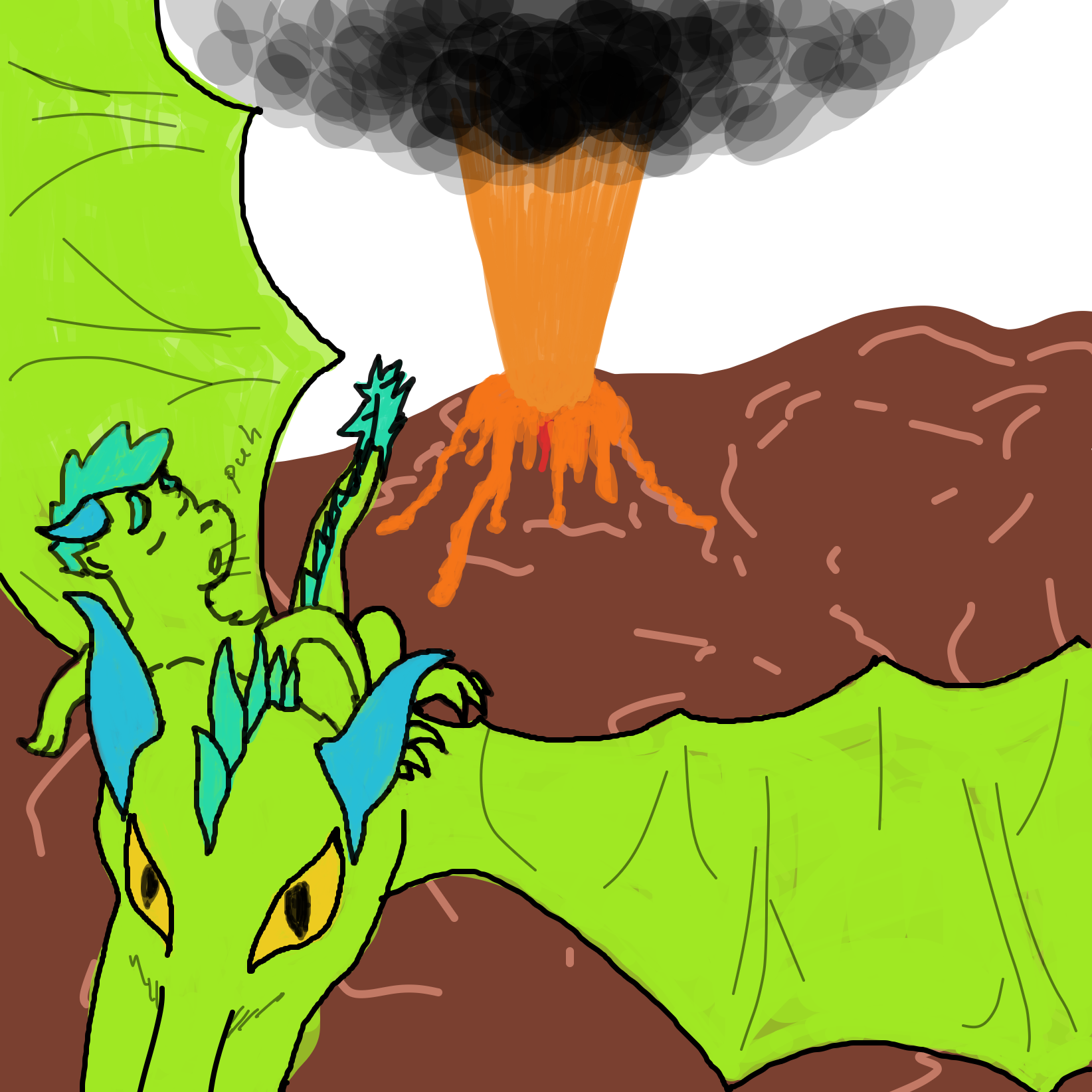  - Online Drawing Game Comic Strip Panel by Scribbledabble