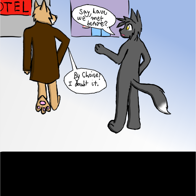 Liked webcomic Chance Meeting