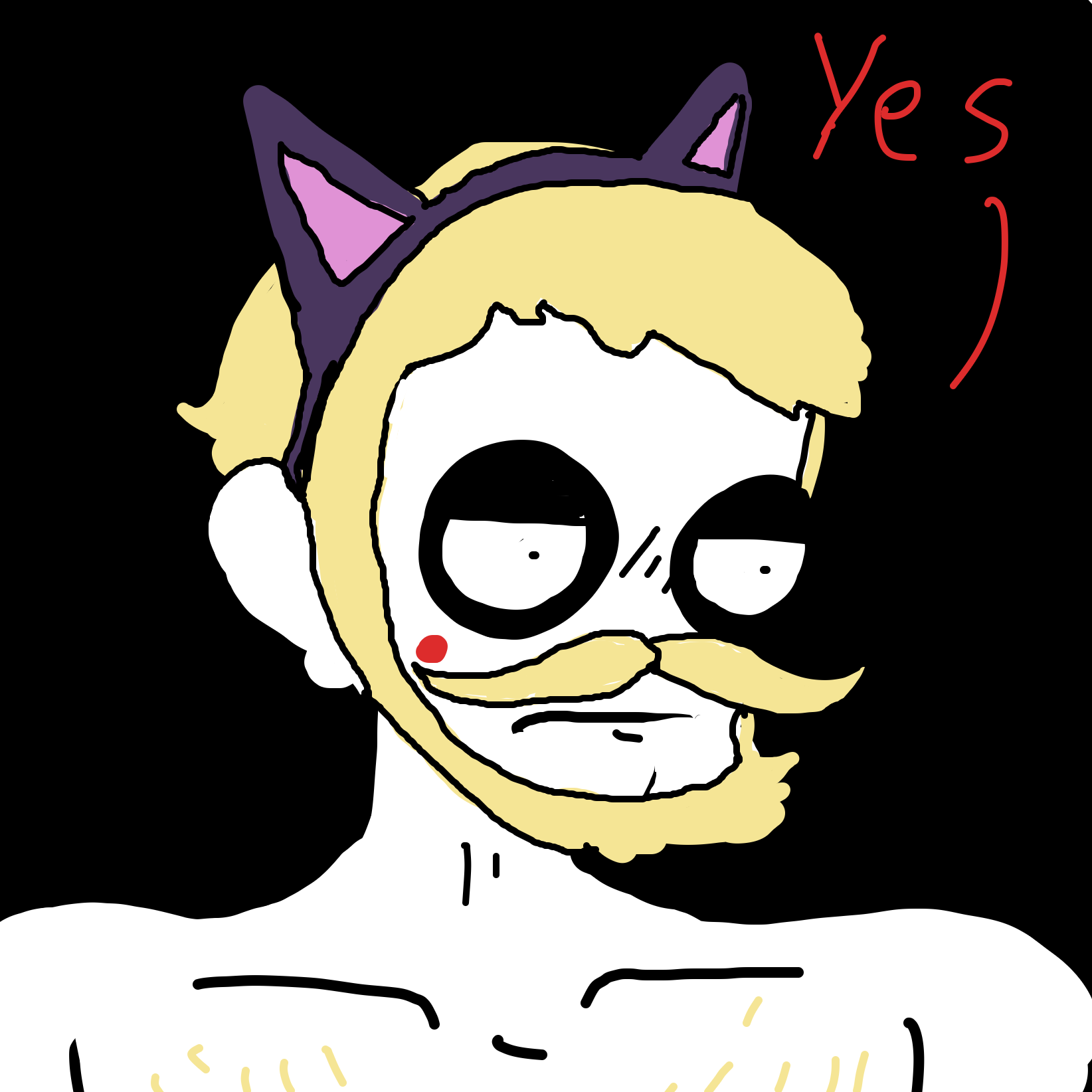  - Online Drawing Game Comic Strip Panel by Missus Abaddon 