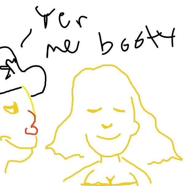 Drawing in Pirate Wedding by HelpMe