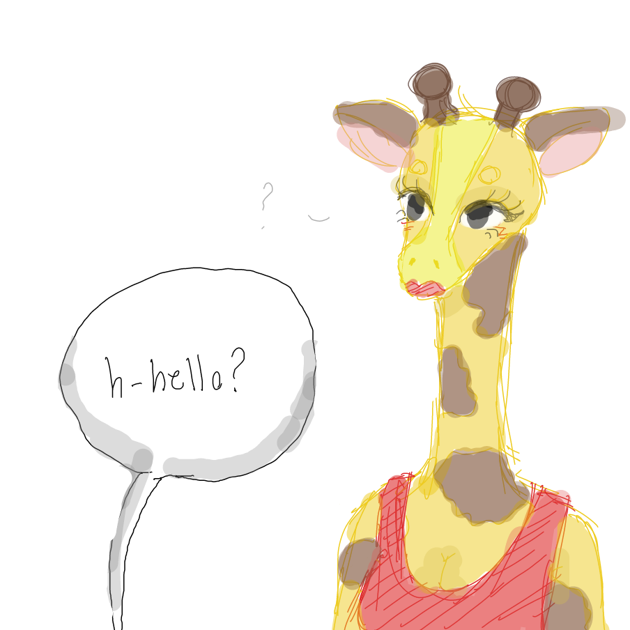 Drawing in Koala Lumpur: The girl by bumblebeau