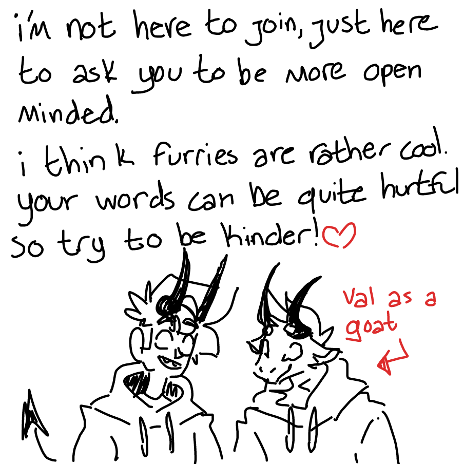 Drawing in The Furry Purger Squad! by wrecktangle