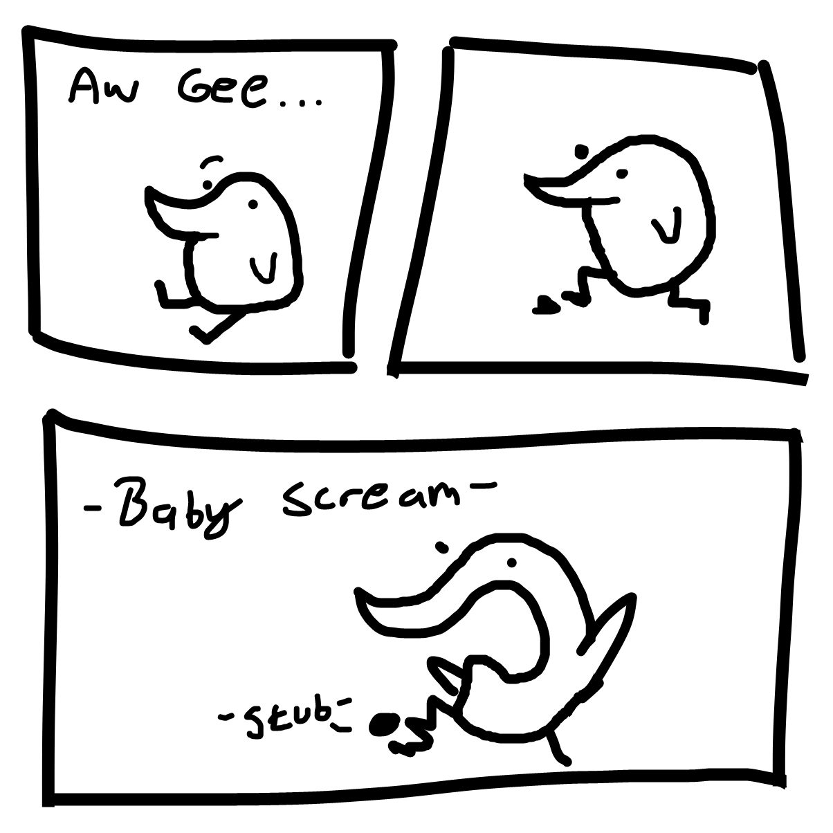 i tried... - Online Drawing Game Comic Strip Panel by CherryFlavored