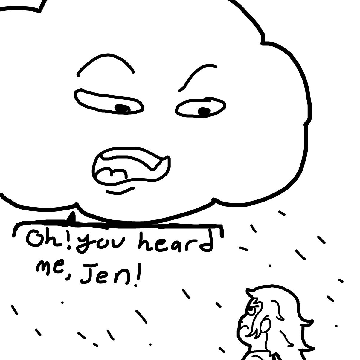  - Online Drawing Game Comic Strip Panel by CherryFlavored