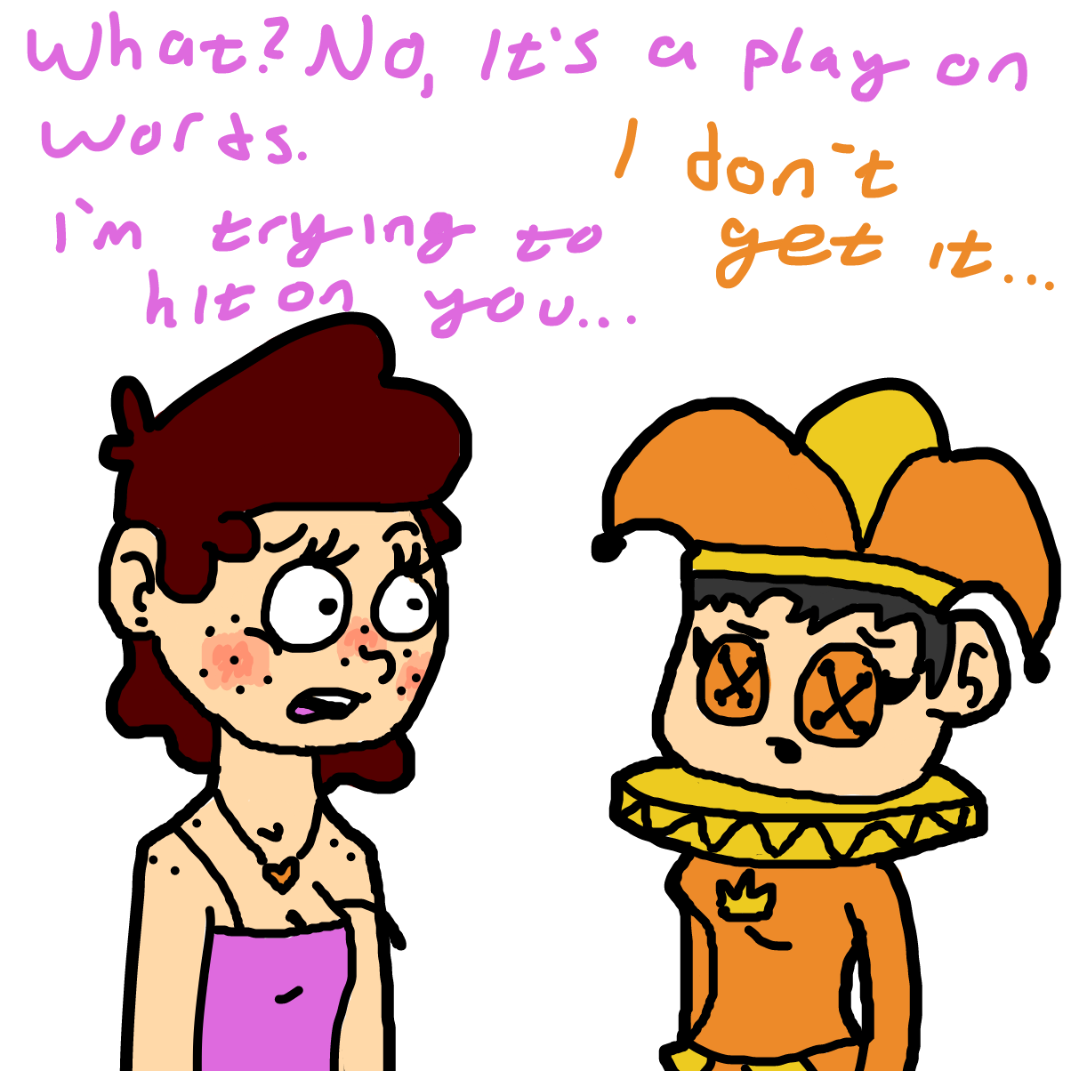  - Online Drawing Game Comic Strip Panel by CherryFlavored