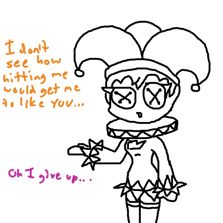 Drawing in Bad Pickup Lines by Pail