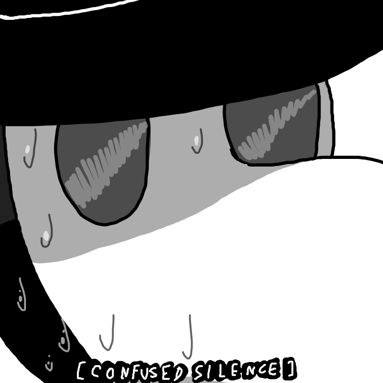 "Is my profession a joke?" - Online Drawing Game Comic Strip Panel by ⚰