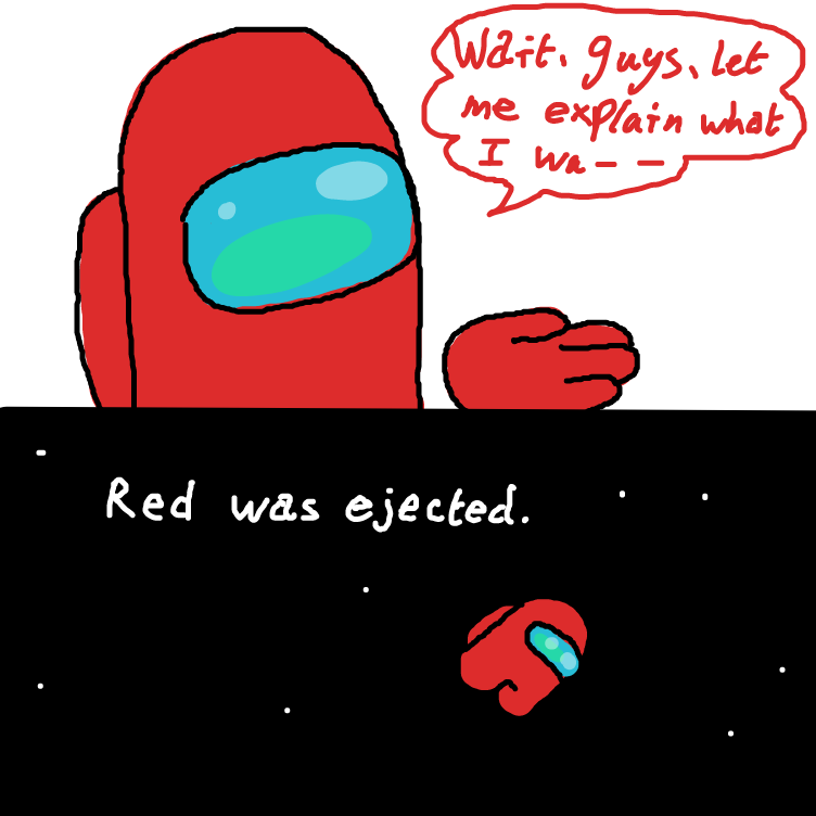 no. - Online Drawing Game Comic Strip Panel by ⚰