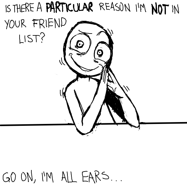 Liked webcomic No friends?