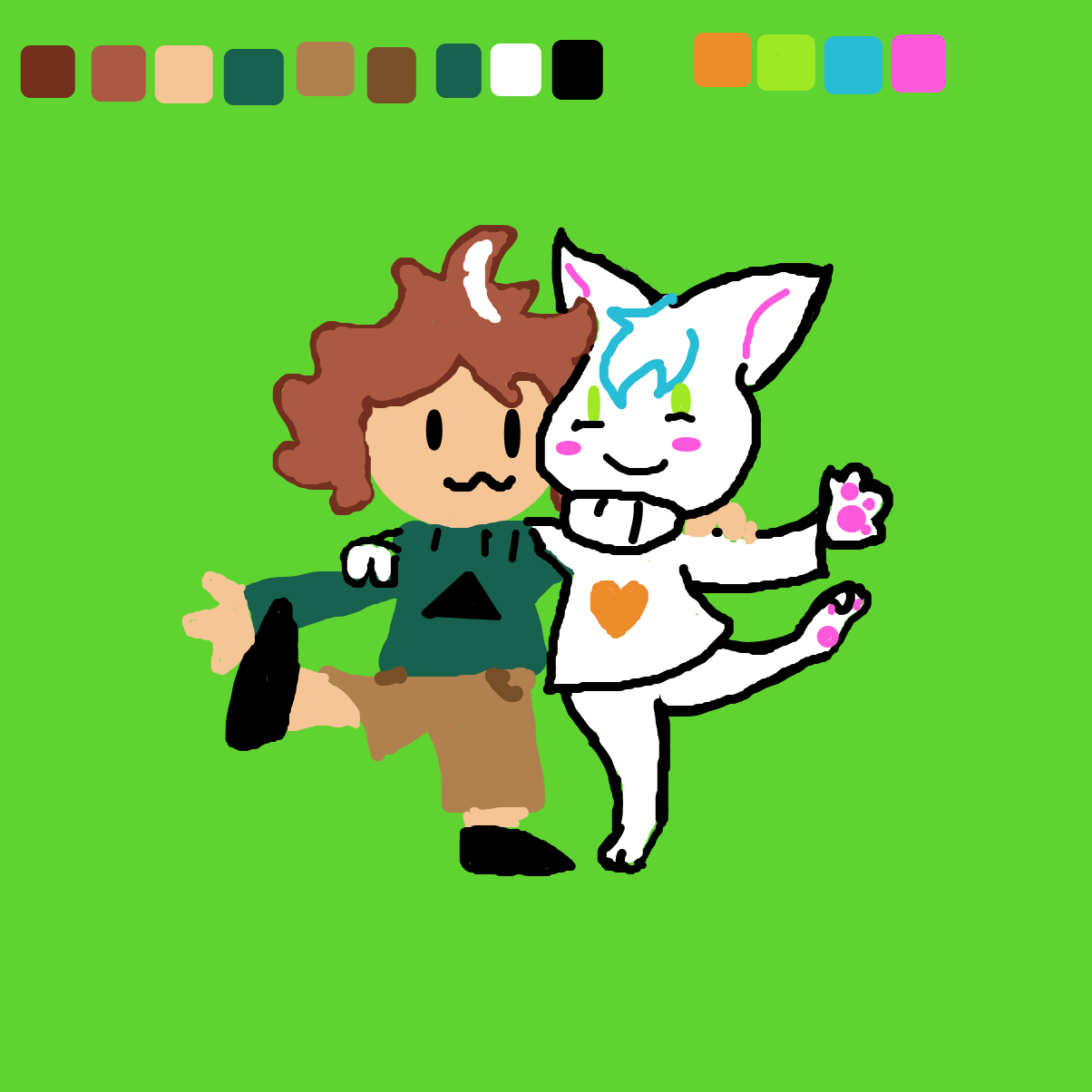 Drawing in idk by Scribbledabble