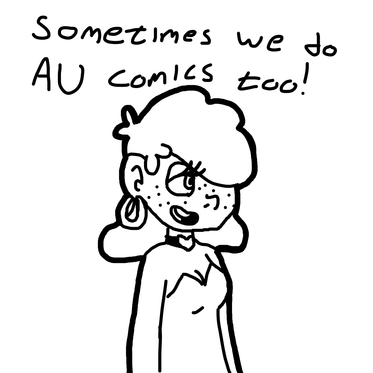 Drawing in Welcome by CherryFlavored