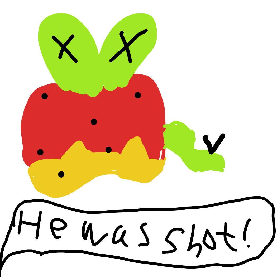 You shot him - Online Drawing Game Comic Strip Panel by Pikaball