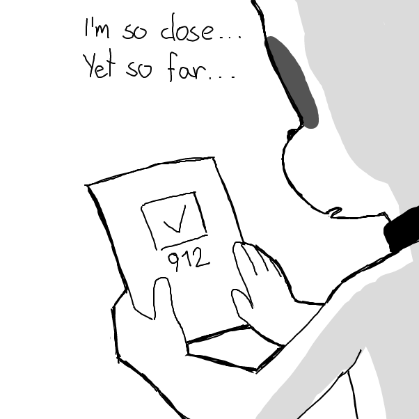 Liked webcomic Almost there