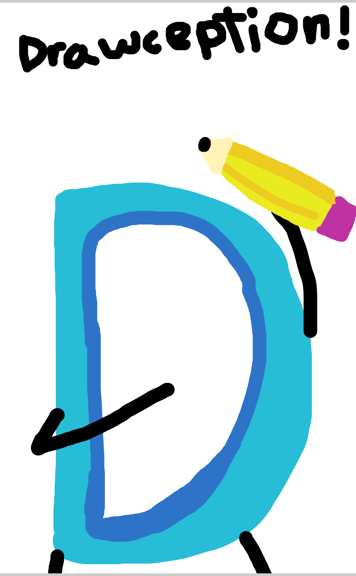  - Online Drawing Game Comic Strip Panel by SamalicousBread