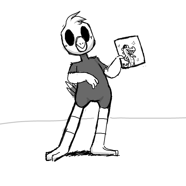 Liked webcomic The trendy "idk" prompt