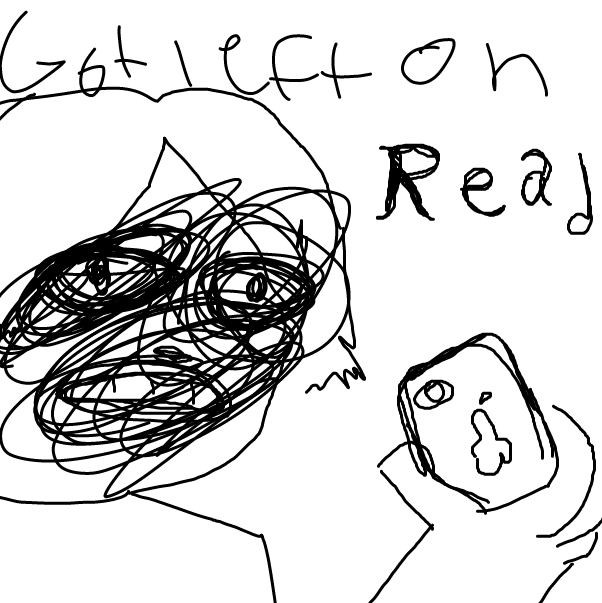 Drawing in getting left on read by HelpMe