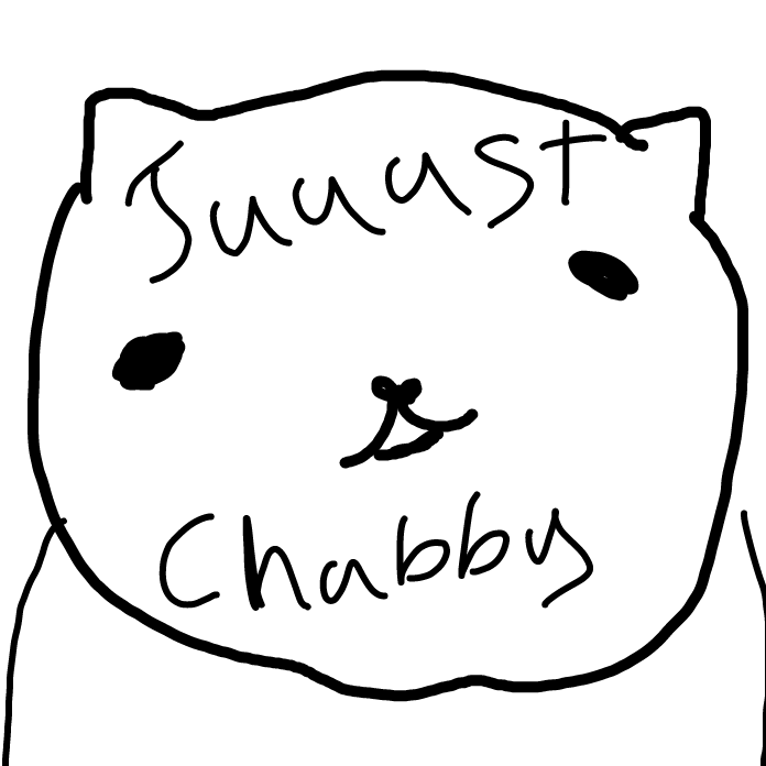 Drawing in cat ball face by Michael_Mayonaise