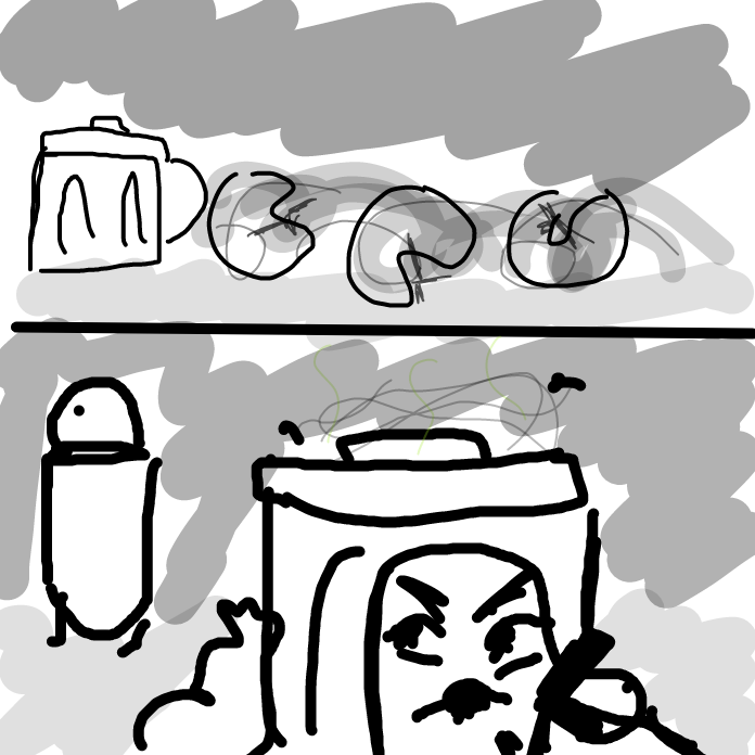  - Online Drawing Game Comic Strip Panel by Michael_Mayonaise