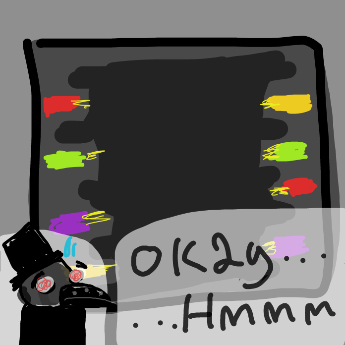 Drawing in Can't Let Yourself Be Known. by Michael_Mayonaise