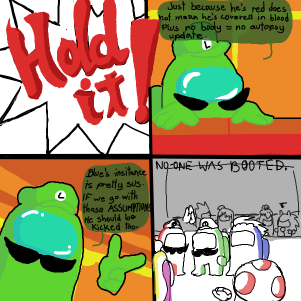  - Online Drawing Game Comic Strip Panel by Sluggishfella