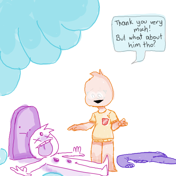  - Online Drawing Game Comic Strip Panel by Sluggishfella
