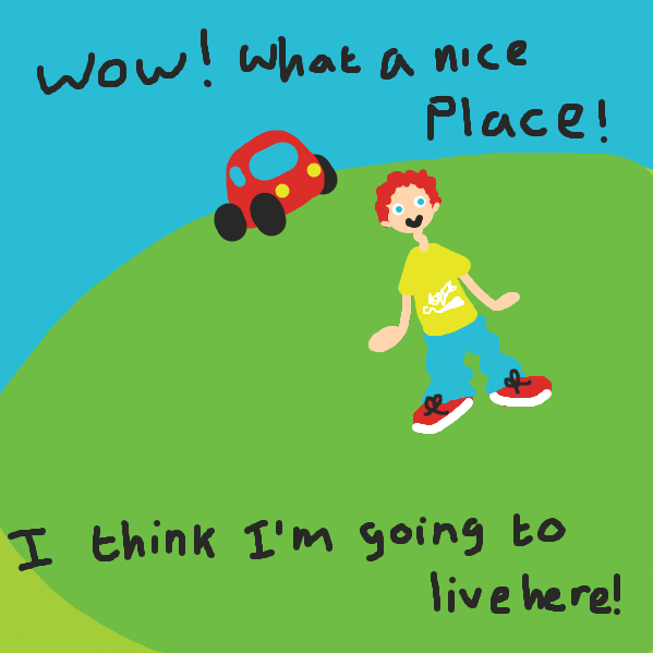 Drawing in The hills have eyes 2 by St Anger