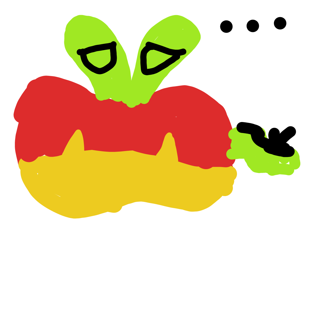 Drawing in Ask Applin everything by Pikaball