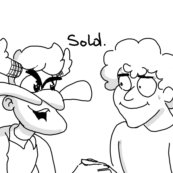  - Online Drawing Game Comic Strip Panel by Sluggishfella