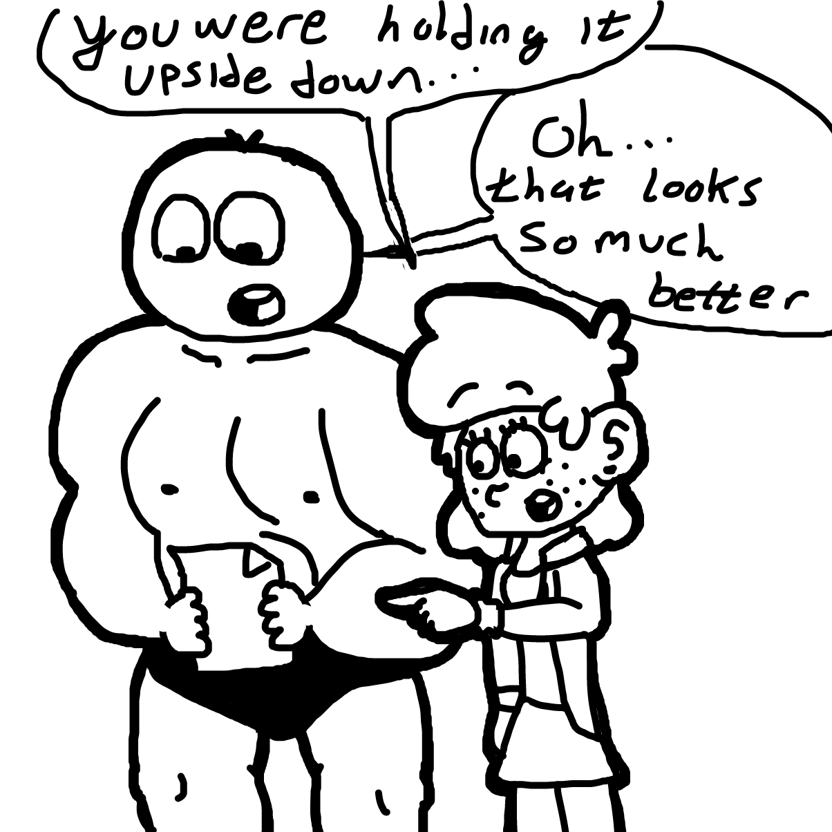  - Online Drawing Game Comic Strip Panel by CherryFlavored