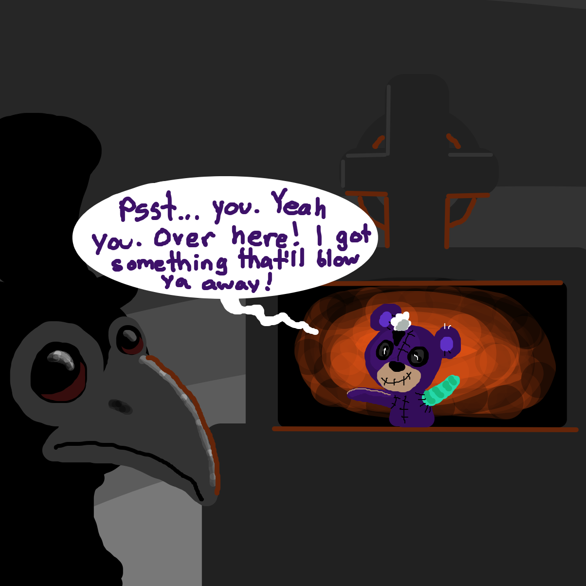 Drawing in What to do. by Electra