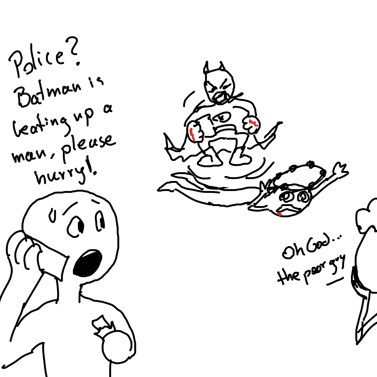  - Online Drawing Game Comic Strip Panel by Scribbledabble