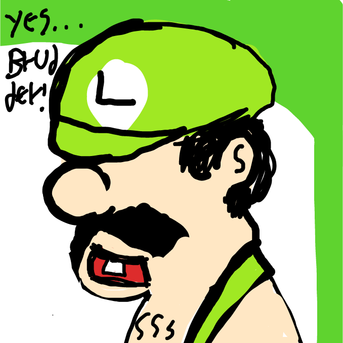 Drawing in Super mario bros by HaileyS