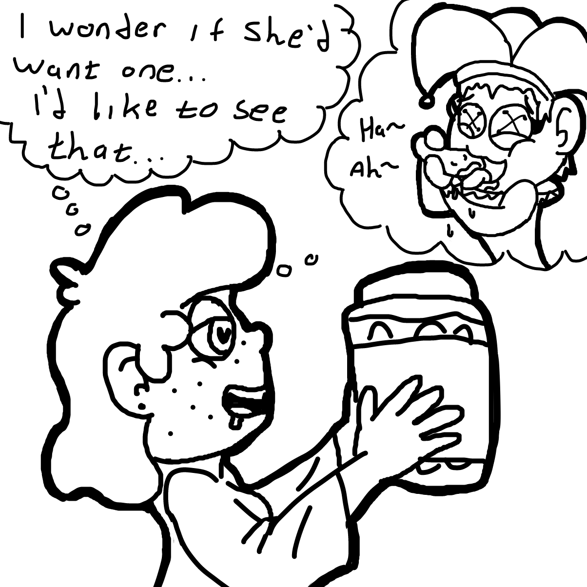  - Online Drawing Game Comic Strip Panel by CherryFlavored