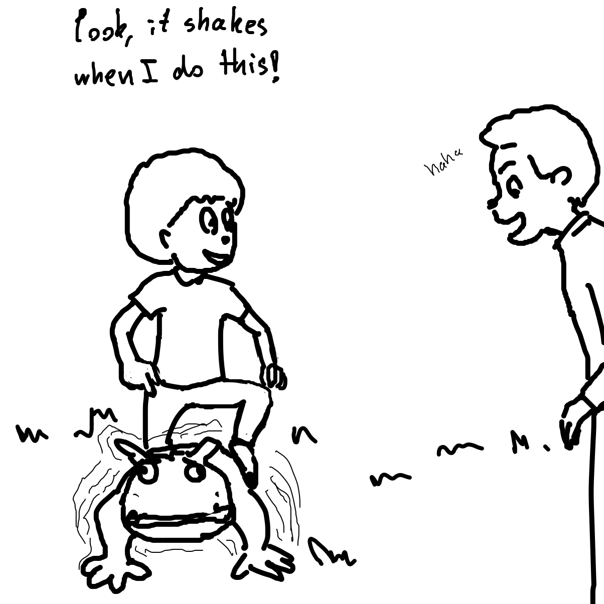 Drawing in What the- by Scribbledabble