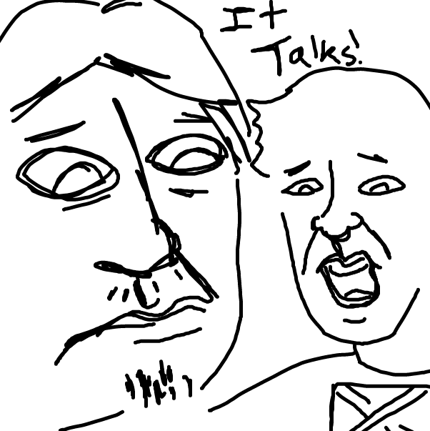 Drawing in cat ball face by HelpMe