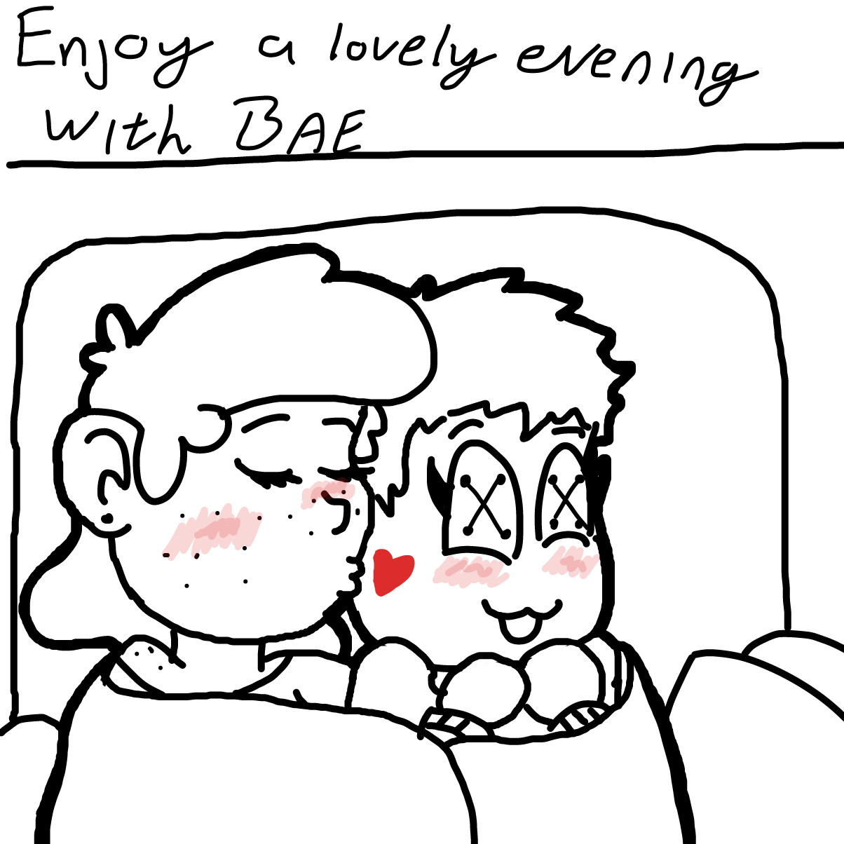  - Online Drawing Game Comic Strip Panel by CherryFlavored