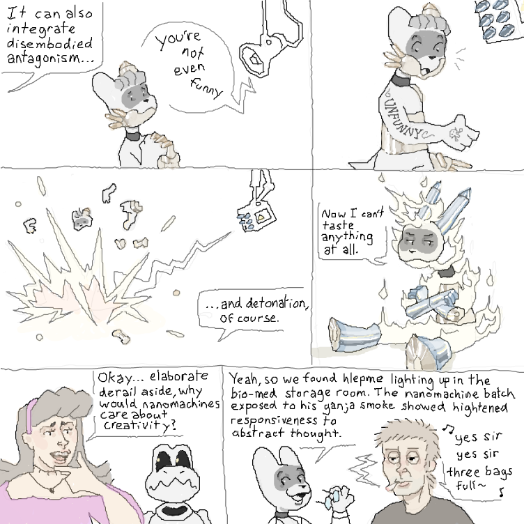 integrate them chaos
hlepme type beat
 - Online Drawing Game Comic Strip Panel by Chepsequel