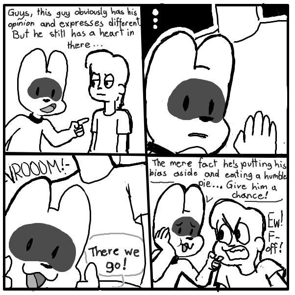  - Online Drawing Game Comic Strip Panel by Sluggishfella