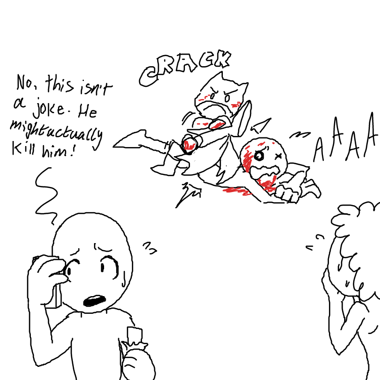 Sorry I wasn't sure what to do - Online Drawing Game Comic Strip Panel by ⚰