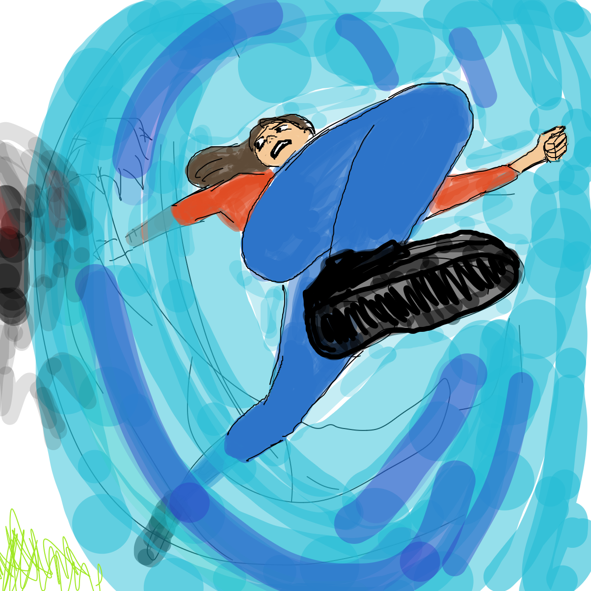 Drawing in this is it by Scribbledabble