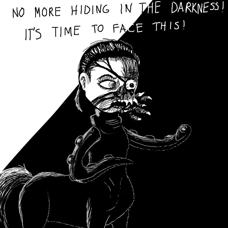  - Online Drawing Game Comic Strip Panel by Electra