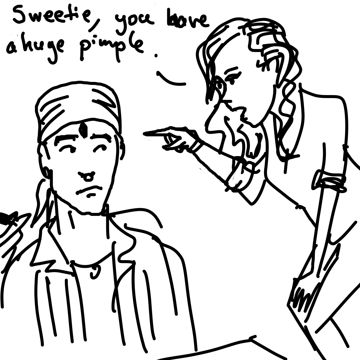  - Online Drawing Game Comic Strip Panel by Scribbledabble